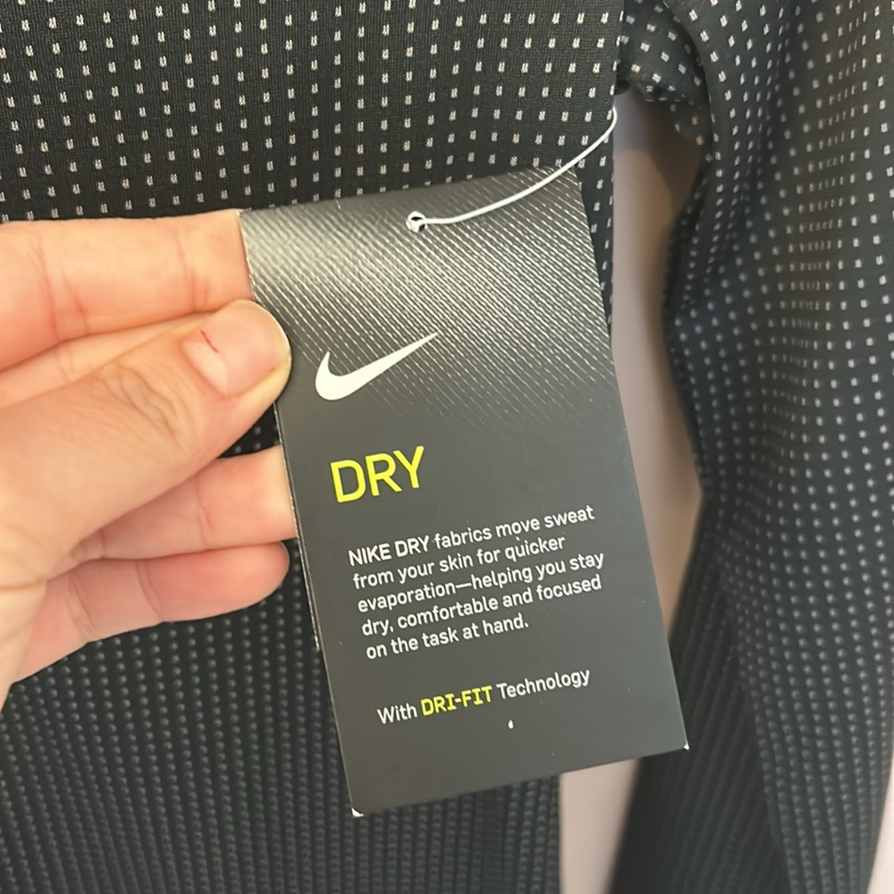 NEW Nike Golf Dri-Fit Long Sleeve Polo 3 Button Front Closure Size XS - Picture 5 of 14